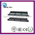 AUcas China 24 puertos Cat5e Patch Panel Horizontal 110 Tipo mejor precio